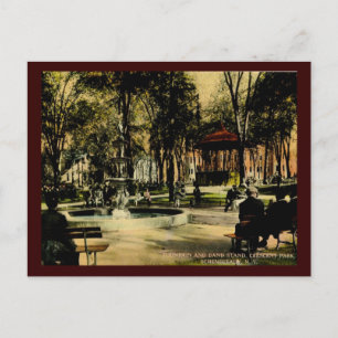 Crescent Park, Schenectady, NY c1910 Vintage Briefkaart