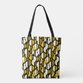Crescent Pattern 010921 - Amber Tote Bag (Achterkant)
