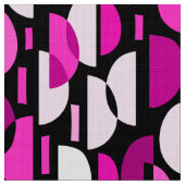 Crescent Pattern 010921 - Magenta Roze Stof (Close Up)