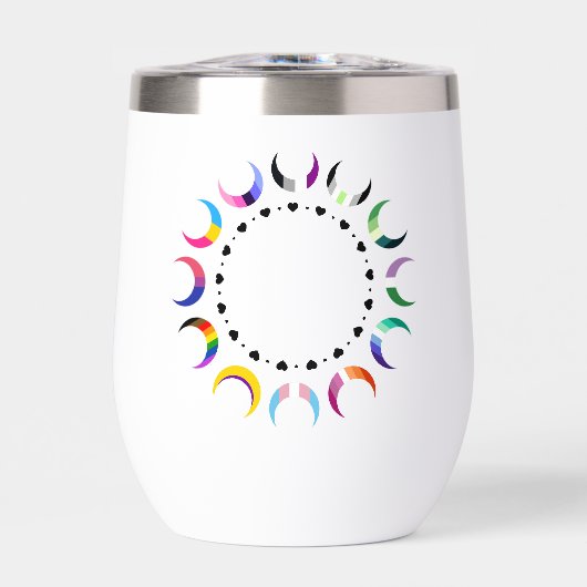 Crescent Pride Moons & Black Hearts (Voorkant)