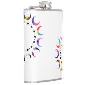 Crescent Pride Moons & Black Hearts Heupfles (Rechts)