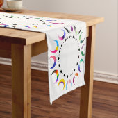 Crescent Pride Moons & Black Hearts Korte Tafelloper (Voorbeeld)