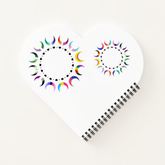 Crescent Pride Moons & Black Hearts Notitieboek
