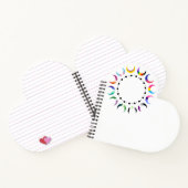 Crescent Pride Moons & Black Hearts Notitieboek (Binnen)