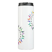 Crescent Pride Moons & Black Hearts Thermosbeker (Achterkant)