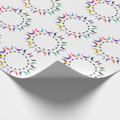 Crescent Pride Moons & Heart Ring Cadeaupapier (Hoek)