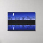 Crescent Reflections Wrapped Canvas Art (Voorkant)