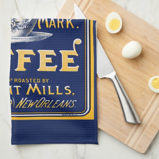 Crescent Roasted Coffee Theedoek (Quarter Fold)