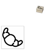 Crescent Roll Mini Stempel Scrapbooking en Ambacht (Gestempeld)