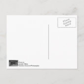 Crescent Stairwell Grayscale Briefkaart (Achterkant)