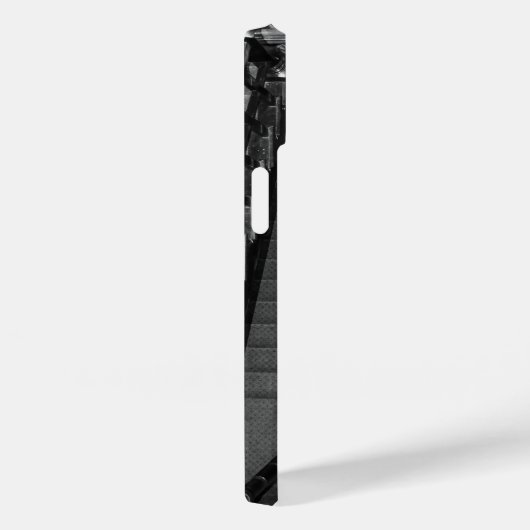 Crescent Stairwell Grayscale Case-Mate iPhone Case (Achterkant / Rechts)