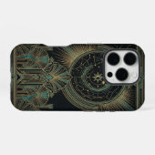 Crescent Star Deco Moon | Art iPhone 16 Pro Hoesje (Achterkant horizontaal)