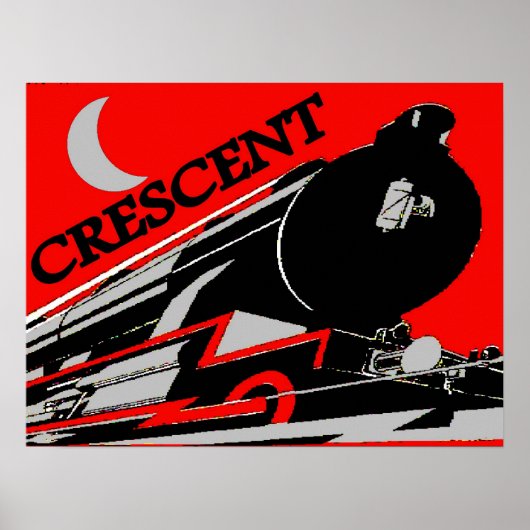 Crescent Train Ride Poster (Voorkant)