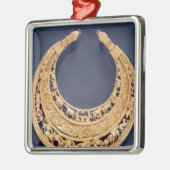 Crescent-vormige pectoris van Tolstaya Mogila Metalen Ornament (Links)