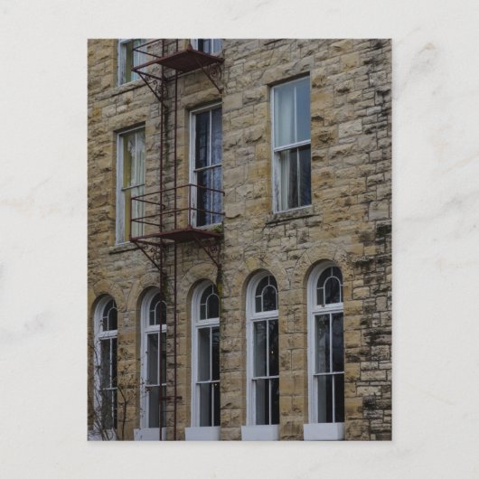 Crescent Wall Briefkaart (Voorkant)