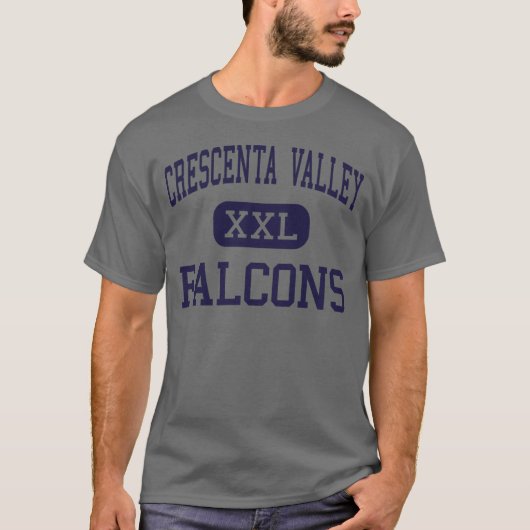 Crescenta Valley - Falcons - High - La Crescenta T-shirt (Voorkant)