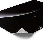 Crescenten van Neptune en Triton Poster (Hoek)