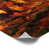 Cresheim Glen, Wissahickon, Autumn Thomas Moran Poster (Hoek)