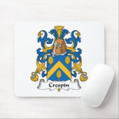 Crespin Family Crest Muismat (Met muis)