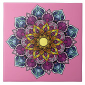 Crest Amethyst™ Tegeltje (Voorkant)