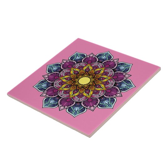 Crest Amethyst™ Tegeltje (Zijkant)