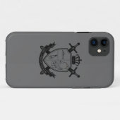 Crest Case-Mate iPhone Case (Achterkant (horizontaal))