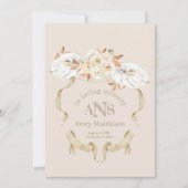 Crest Funeral Program van aangepast Roos Kaart (Voorkant)