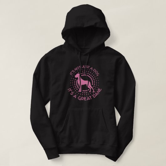 Crest Great Dane Hoodie (Design voorkant)