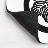 Crest KAMON-symbool uit de Japanse familie Muismat (Hoek)