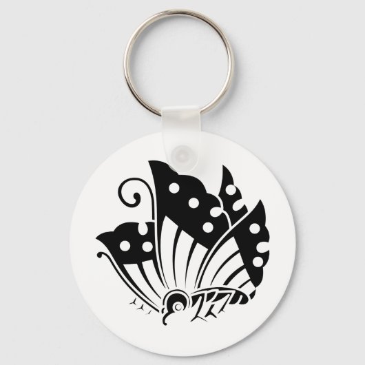 Crest KAMON-symbool uit de Japanse familie Sleutelhanger (Voorkant)