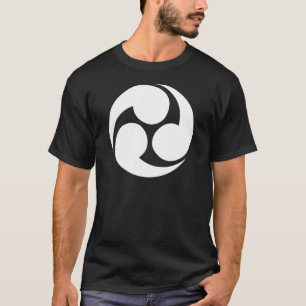 Crest KAMON-symbool uit de Japanse familie T-shirt