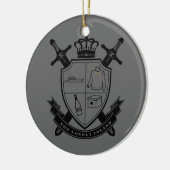 Crest Keramisch Ornament (Links)