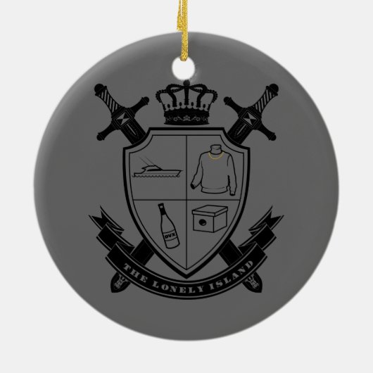 Crest Keramisch Ornament (Achterkant)