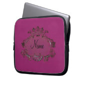 Crest ~ laptophoes laptop sleeve (Voorkant Links)