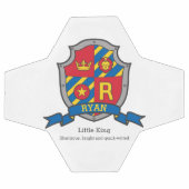 Crest letter R rode blauwe kroonleeuw Ryan Voetbal (Enkel)