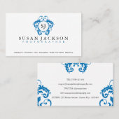 Crest Logo Fotografen Visitekaartje (Voorkant / Achterkant)