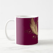 CREST met WINGS + Jouw tekst Koffiemok (Links)