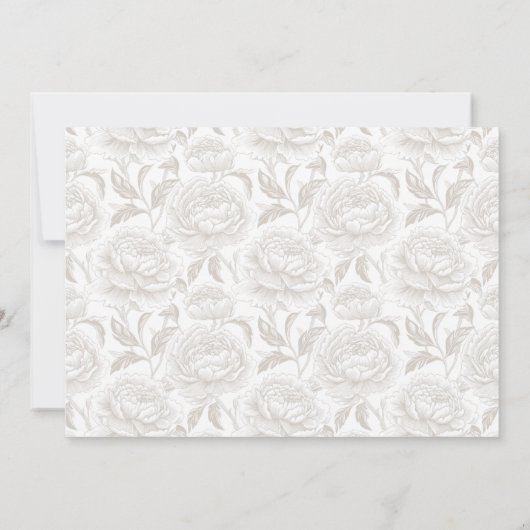 Crest Monogram Bord Taupe Script Foto Save The Date (Achterkant)