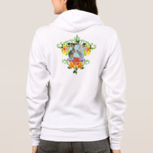 Crest of Rabbits Zip Hoodie