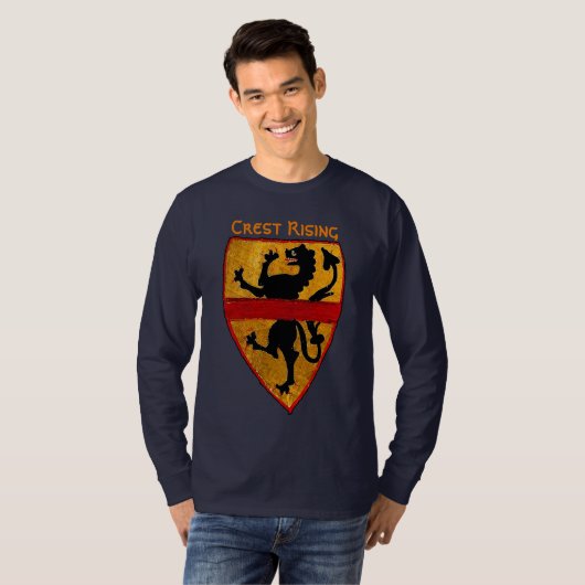 Crest Rising T-shirt (Voorkant volledig)