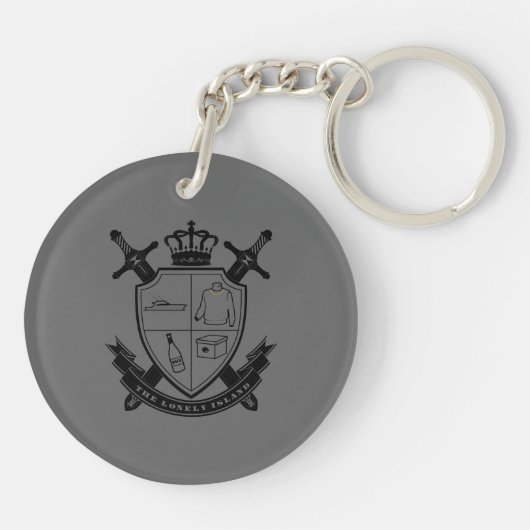 Crest Sleutelhanger (Achterkant)