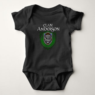 Crest Tartan Baby Romper