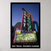 Crest Theater, Sacramento 11x17 Poster (Voorkant)