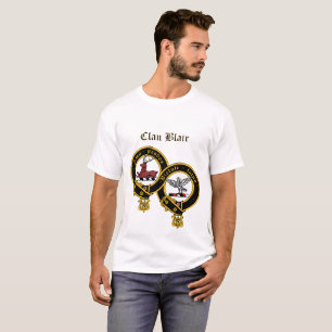 CREST van Blair van de clan met de T-shirt van de