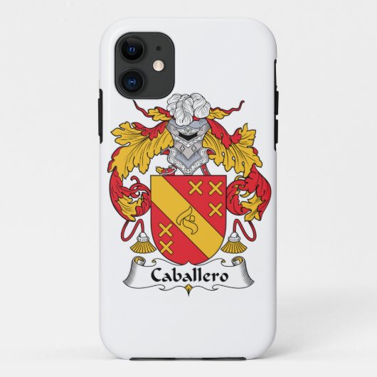Crest van de familie Caballero Case-Mate iPhone Case (Achterkant)
