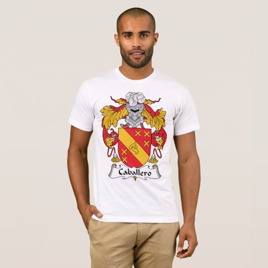 Crest van de familie Caballero T-shirt (Voorkant volledig)