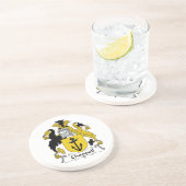 CREST van de Familie van Chappell Zandsteen Onderzetter (Zijkant)