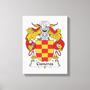 Crest van de Familie van Cisco Canvas Afdruk