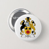 CREST van de Familie van Cullen Ronde Button 5,7 Cm (Voorkant /achterkant)