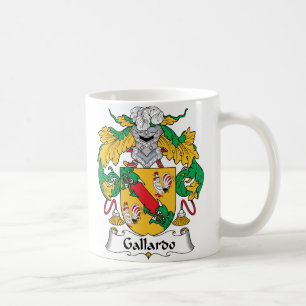 CREST van de Familie van Gallardo Koffiemok